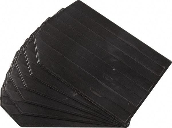 Quantum Storage - 18" Wide x 11" High, Black Bin Divider - Use with Quantum Storage Systems - DUS 270 - Industrial Tool & Supply