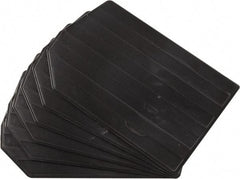 Quantum Storage - 18" Wide x 11" High, Black Bin Divider - Use with Quantum Storage Systems - DUS 270 - Industrial Tool & Supply