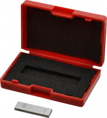 Value Collection - 0.1002" Rectangular Steel Gage Block - Accuracy Grade AS-1, Includes NIST Traceability Certification - Industrial Tool & Supply