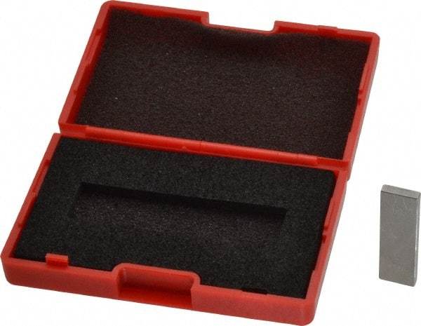 Value Collection - 0.1005" Rectangular Steel Gage Block - Accuracy Grade AS-1, Includes NIST Traceability Certification - Industrial Tool & Supply