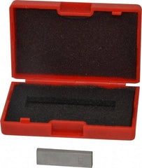 Value Collection - 0.128" Rectangular Steel Gage Block - Accuracy Grade AS-1, Includes NIST Traceability Certification - Industrial Tool & Supply