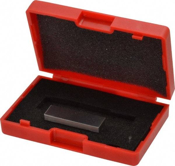 Value Collection - 0.135" Rectangular Steel Gage Block - Accuracy Grade AS-1, Includes NIST Traceability Certification - Industrial Tool & Supply