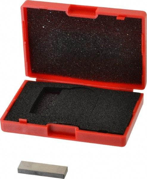Value Collection - 0.141" Rectangular Steel Gage Block - Accuracy Grade AS-1, Includes NIST Traceability Certification - Industrial Tool & Supply