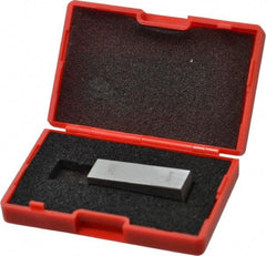 Value Collection - 0.45" Rectangular Steel Gage Block - Accuracy Grade AS-1, Includes NIST Traceability Certification - Industrial Tool & Supply