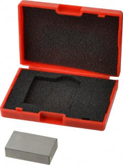 Value Collection - 0.8" Rectangular Steel Gage Block - Accuracy Grade AS-1, Includes NIST Traceability Certification - Industrial Tool & Supply