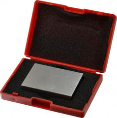 Value Collection - 2" Rectangular Steel Gage Block - Accuracy Grade AS-1, Includes NIST Traceability Certification - Industrial Tool & Supply