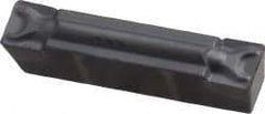 Kennametal - 405G GMN Grade KC5010, 4.05mm Cutting Width Carbide Grooving Insert - 3.5mm Max Depth of Cut, Neutral, 0.4mm Corner Radius, TiAlN Finish - Industrial Tool & Supply