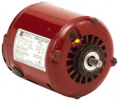 US Motors - 1/8 hp, ODP Enclosure, Auto Thermal Protection, 1,725 RPM, 115 Volt, 60 Hz, Industrial Electric AC/DC Motor - Size 48 Frame, Resilient Mount, 1 Speed, SAB/Sleeve Bearings, 4.0 Full Load Amps, B Class Insulation, CCW Lead End - Industrial Tool & Supply