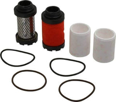Allegro - Filter Kit - Gray, For SAR Systems, Compatible with 2 & 5-Worker Filter Panel - Industrial Tool & Supply