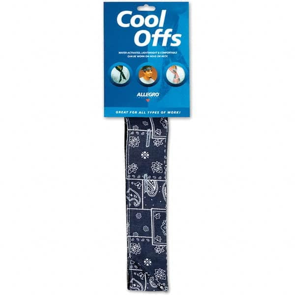 Allegro - Size Universal Cooling Cotton Headband - Industrial Tool & Supply