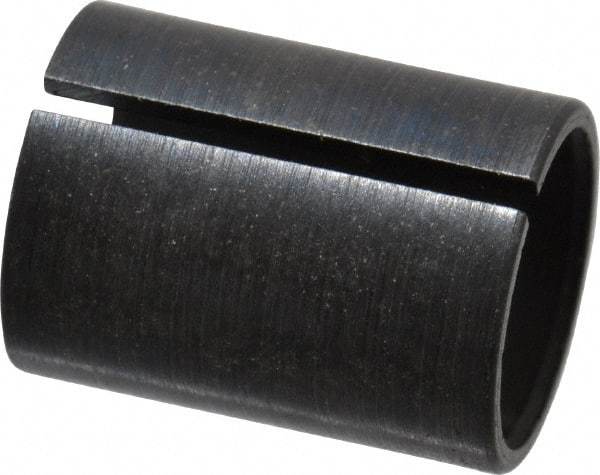 Starrett - 12.7mm Length, 8mm Inside Diameter and 9.5mm Outside Diameter, Drop Indicator Split Bushing - For Use with 80 Dial Indicators - Industrial Tool & Supply