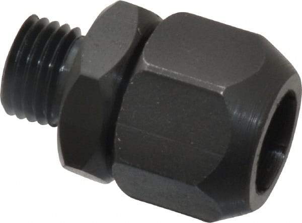 Starrett - 3/8-24 Inch Thread, 9/32 Inch Thread Length, Drop Indicator Split Collet - For Use with AGD Indicators - Industrial Tool & Supply