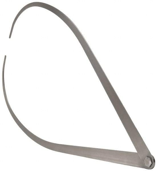 Starrett - 36 Inch Leg, Firm Joint, Steel, Polished, Outside Caliper - 48 Inch Max Measurement, 1200mm Max Measurement, Flat Leg - Industrial Tool & Supply