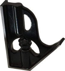 Starrett - 4 Inch Long Blade, Square Head - Smooth Black Enamel, Coated Forged and Hardened Steel - Industrial Tool & Supply