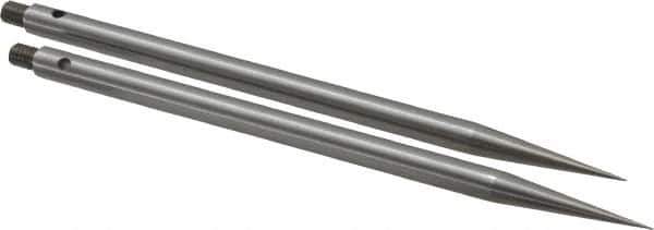 Starrett - 5 Inch Leg, Forged Steel, Trammel Points - For Use With Starrett 50B, Includes (2) Points - Industrial Tool & Supply