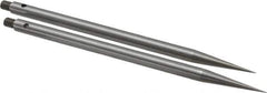 Starrett - 5 Inch Leg, Forged Steel, Trammel Points - For Use With Starrett 50B, Includes (2) Points - Industrial Tool & Supply
