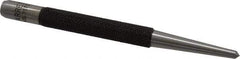 Starrett - 1/8" Center Punch - 4" OAL, Steel - Industrial Tool & Supply