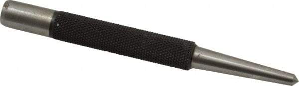 Starrett - 5/32" Center Punch - 4" OAL, Steel - Industrial Tool & Supply