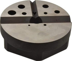 Starrett - 1 Piece Vise Bench Block - Alloy Steel, 1/8 - 7/8 Tapped Hole, 4-7/8" Wide, 1-1/2" High - Industrial Tool & Supply