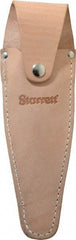 Starrett - 6" OAL, Leather Caliper Holster - 1 Piece, For Use with 6" (150 mm) 120/120M Series Dial Calipers - Industrial Tool & Supply