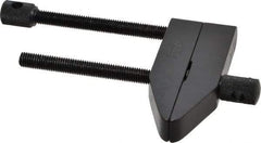 Starrett - 2-1/4" Max Capacity, 3" Jaw Length, Parallel Clamp - Hardened Steel, 1-7/32" Reach - Industrial Tool & Supply