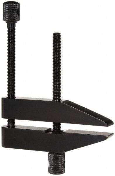 Starrett - 2-3/4" Max Capacity, 4" Jaw Length, Parallel Clamp - Hardened Steel, 1-25/32" Reach - Industrial Tool & Supply