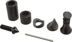 Starrett - 7 Piece, 2-1/4 to 3-3/8" High, 1,000 Lb Capacity Screw Jack Set - 2-1/4 to 3-3/8" Measuring Range, 6-3/8" Overall Height, 1-1/4" Base Diam - Industrial Tool & Supply