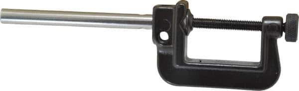 Starrett - 1-5/16 Inch Flat, 5/16 Inch Round Test Indicator Clamp - For Use with 650, 651, 196 and 196M Back Plunger and Universal Dial Indicators - Industrial Tool & Supply