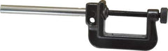 Starrett - 1-5/16 Inch Flat, 5/16 Inch Round Test Indicator Clamp - For Use with 650, 651, 196 and 196M Back Plunger and Universal Dial Indicators - Industrial Tool & Supply