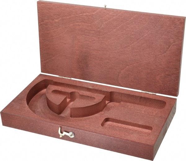 Starrett - Micrometer Case - 4" Max Measurement, Use with 216 & 216M Series Digital Micrometers - Industrial Tool & Supply