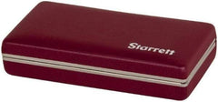 Starrett - Micrometer Case - 1/2" Max Measurement, Use with 232 & 232M Series Outside Micrometers - Industrial Tool & Supply