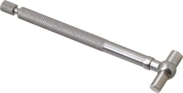 Starrett - 1/2 to 3/4 Inch, 2-3/8 Inch Overall Length, Telescoping Gage - 2-3/8 Inch Long Handle, Chrome Plated - Industrial Tool & Supply