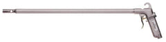 Guardair - 120 Max psi High Power Venturi Nozzle Pistol Grip Blow Gun - 1/4 NPT, 18" Tube Length, Aluminum - Industrial Tool & Supply