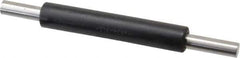 Starrett - 4 Inch Long, Accuracy Up to 0.0001 Inch, Spherical End Micrometer Calibration Standard - Use with Micrometers, Includes Heat Insulating Handle - Industrial Tool & Supply