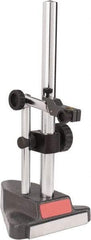 Starrett - Rectangular Base, Indicator Transfer Stand - 15-41/64" High, 5-3/4" Base Length x 3-1/2" Base Width x 1-5/8" Base Height, Includes Holder - Industrial Tool & Supply