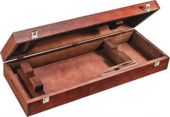Starrett - Wood, Height Gage Wood Case - For Use with 24 Inch Gages - Industrial Tool & Supply