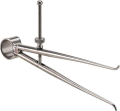 Starrett - 6 Inch Leg, Spring Joint, Ground Steel, Polished, Inside Caliper - 6 Inch Max Measurement, 150mm Max Measurement, Round Leg - Industrial Tool & Supply