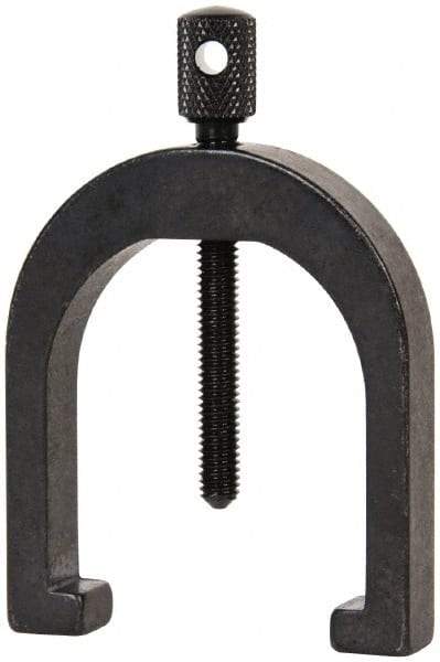 Starrett - 1 Inch Max Capacity of V, 1-5/8 Inch Long x 1-1/4 Inch Wide x 1-1/4 Inch High, V-Block Clamp - 90° V Angle, Hardened Steel Clamp, Use with Model 278 V-Block - Industrial Tool & Supply