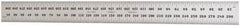 Starrett - 300mm Long, 0.5, 1mm Graduation, Flexible Steel Rule - Metric Graduation Style, 1" Wide, Silver, Satin Chrome Finish - Industrial Tool & Supply