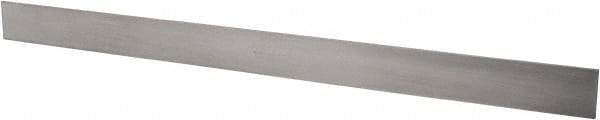 Starrett - 36 Inch Long x 2-13/32 Inch Wide x 7/32 Inch Thick, Square Edge Straightedge - 0.0004 Inch Edge Flatness, Steel, 0.0012 Inch Parallelism - Industrial Tool & Supply