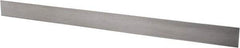 Starrett - 36 Inch Long x 2-13/32 Inch Wide x 7/32 Inch Thick, Square Edge Straightedge - 0.0004 Inch Edge Flatness, Steel, 0.0012 Inch Parallelism - Industrial Tool & Supply
