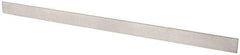 Starrett - 48 Inch Long x 2-13/32 Inch Wide x 7/32 Inch Thick, Square Edge Straightedge - 0.0004 Inch Edge Flatness, Steel, 0.0002 Inch Parallelism - Industrial Tool & Supply