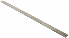 Starrett - 72 Inch Long x 3-5/32 Inch Wide x 9/32 Inch Thick, Square Edge Straightedge - 0.0004 Inch Edge Flatness, Steel, 0.0024 Inch Parallelism - Industrial Tool & Supply