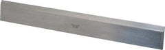 Starrett - 12 Inch Long x 1-13/32 Inch Wide x 11/64 Inch Thick, Beveled Edge Straightedge - 0.0004 Inch Edge Flatness, Steel, 0.0004 Inch Parallelism, 1 Beveled Edge - Industrial Tool & Supply