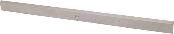 Starrett - 24 Inch Long x 1-13/32 Inch Wide x 11/64 Inch Thick, Beveled Edge Straightedge - 0.0004 Inch Edge Flatness, Steel, 0.0008 Inch Parallelism, 1 Beveled Edge - Industrial Tool & Supply