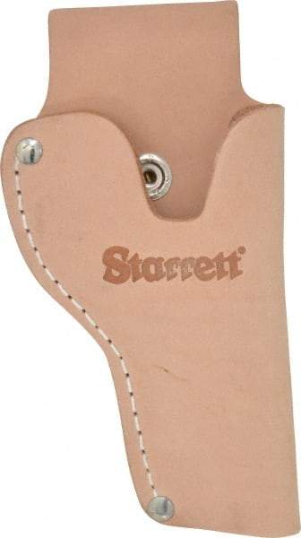 Starrett - Micrometer Holster - 1" Max Measurement, Use with Inch & Millimeter Micrometers - Industrial Tool & Supply