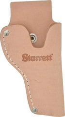 Starrett - Micrometer Holster - 1" Max Measurement, Use with Inch & Millimeter Micrometers - Industrial Tool & Supply