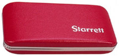 Starrett - Micrometer Case - 8" Max Measurement, Use with 216 & 216M Series Digital Micrometers - Industrial Tool & Supply