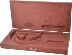 Starrett - Micrometer Case - 5" Max Measurement, Use with 216 & 216M Series Digital Micrometers - Industrial Tool & Supply