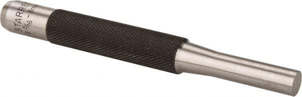 Starrett - 5/16" Pin Punch - 4" OAL, Steel - Industrial Tool & Supply
